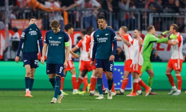 开云-【数说】阿森纳难敌苦主拜仁 “后程反攻”约等于零